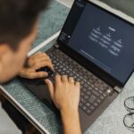 A man using chatgpt.