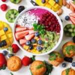 A fruit bowl.