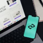 Digital Shopping on Laptop and Smartphone