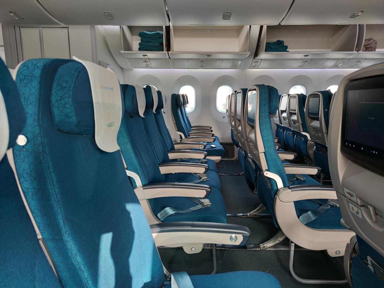 Empty Seats in the Airplane