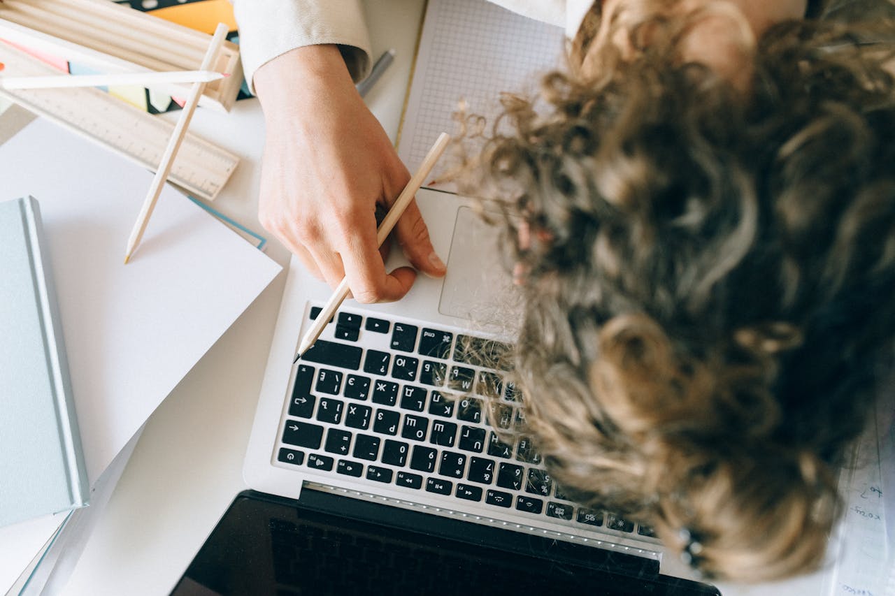 Male Employee fell Asleep on Workspace