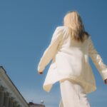 Person walking in White Formal Wear